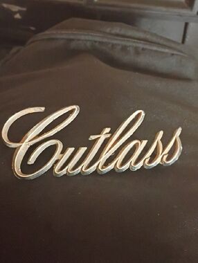 Curlass Script Car Emblem